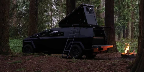 Tesla Cybertruck se convierte en camper con "The Cap"