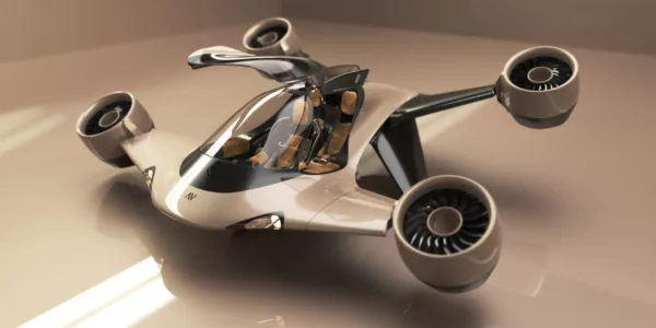 Este coche volador sí tiene pinta de ser el futuro de la automoción por el cielo