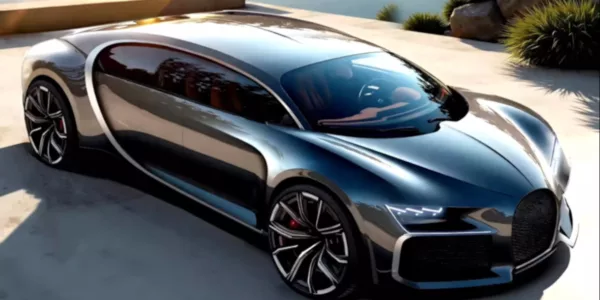 El primer coche de Dreame es una copia con 4 puertas del Bugatti Chiron