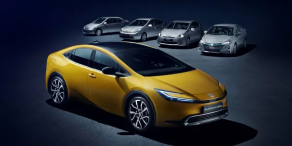 Cinco generaciones de Toyota Prius