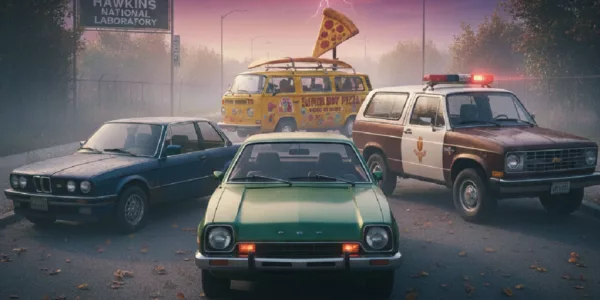 Los coches de Stranger Things