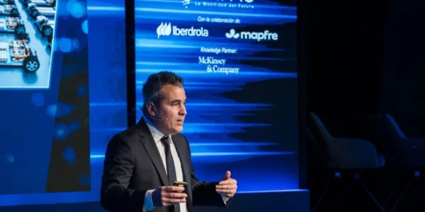 El presidente de la Asociación Española de Fabricantes de Automóviles y Camiones (ANFAC), Josep María Recasens,