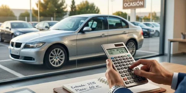 Simulador de financiación para coches de segunda mano