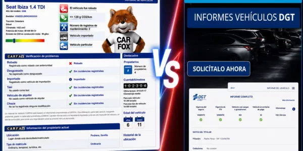 Informe de la DGT o Carfax: cuál pedir al comprar un coche de segunda mano